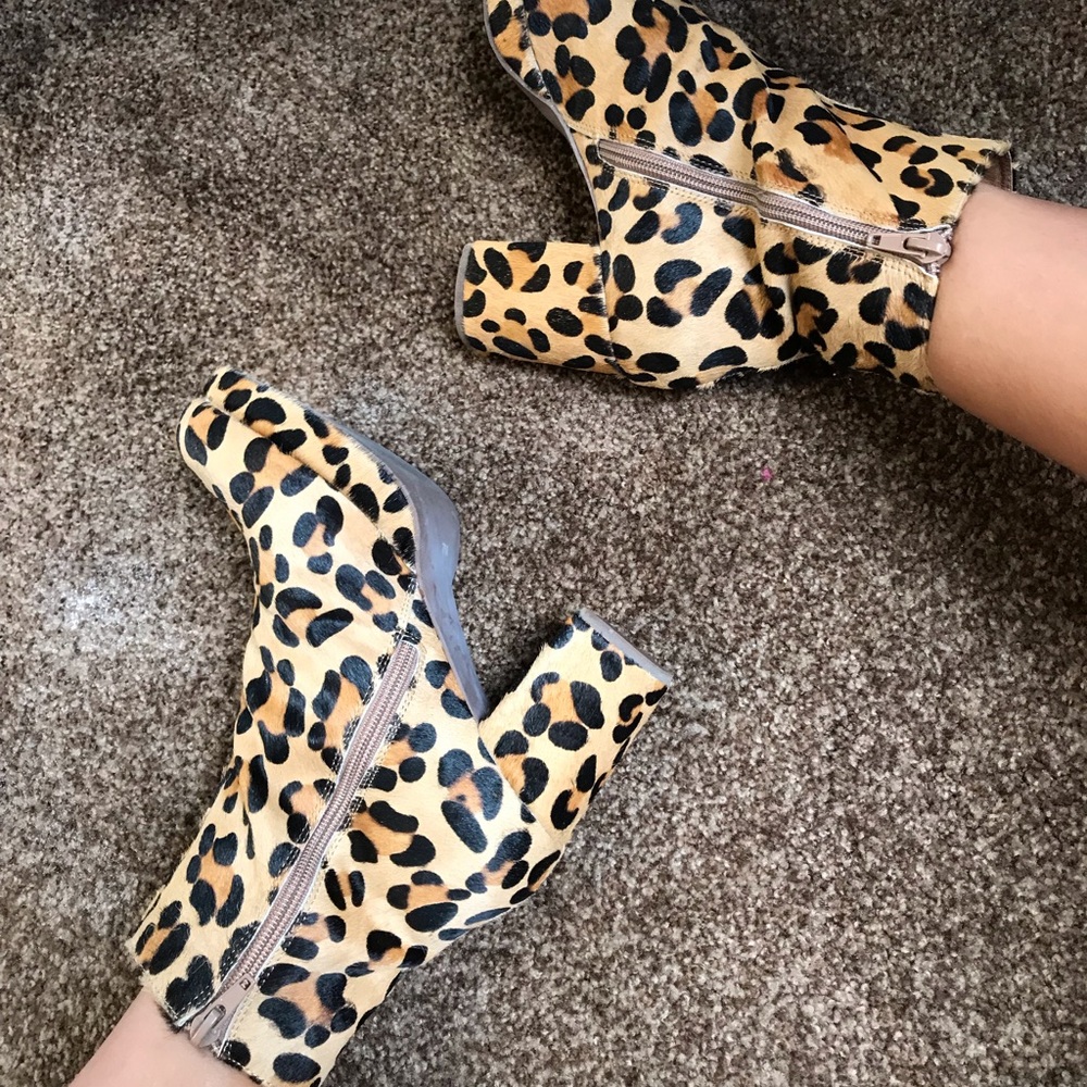 Jeffrey Campbell Cheetah boots